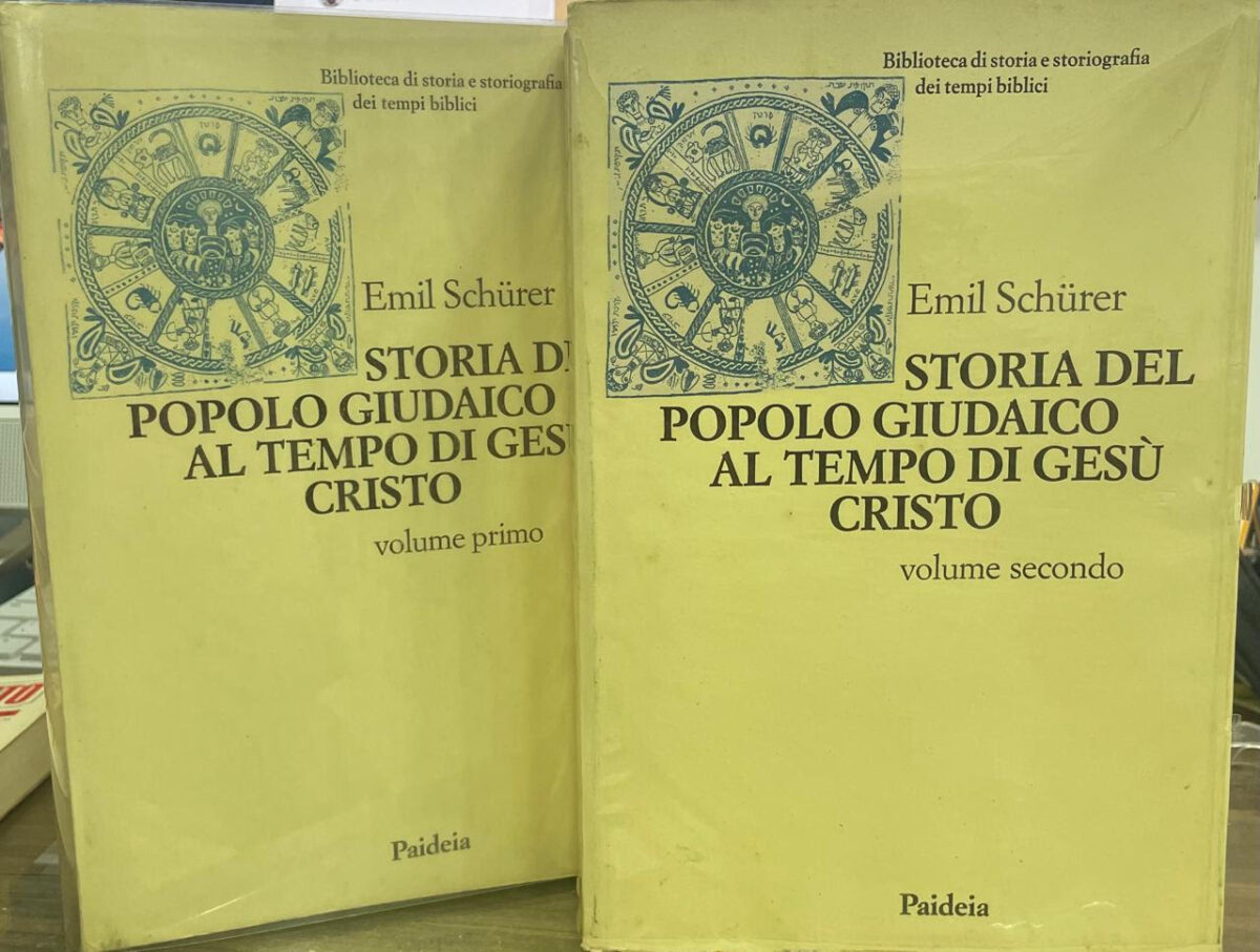 Storia del popolo giudaico al tempo di Gesù Cristo (2 vols. - COMPLETO) - Imagem 1